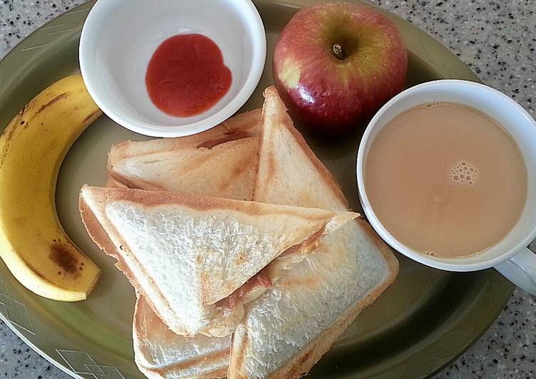 resep SANDWICH :Bread tuna cheese / roti tawar keju tuna.