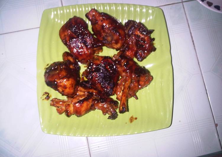 cara membuat Ayam Bakar Kecap Spicy