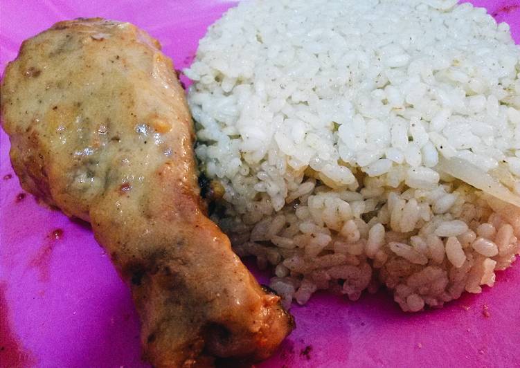 Resep Super simple roasted chicken with sweet and spicy peanut sauce!
Dari Jane