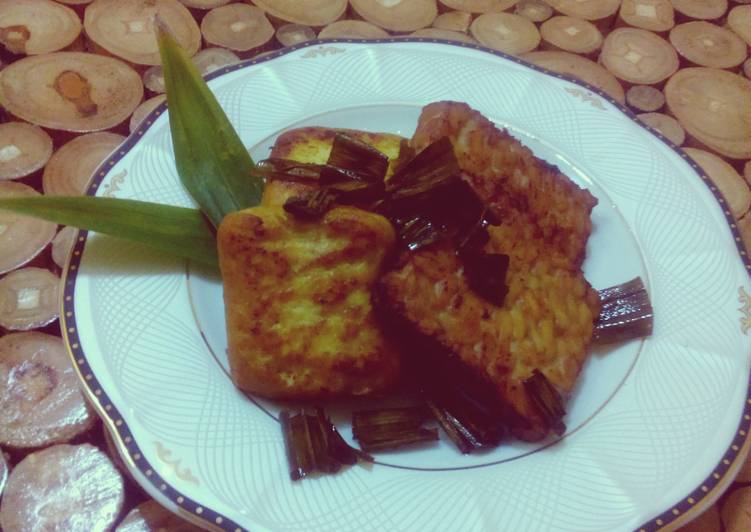 resep lengkap untuk tempe tahu goreng daun pandan