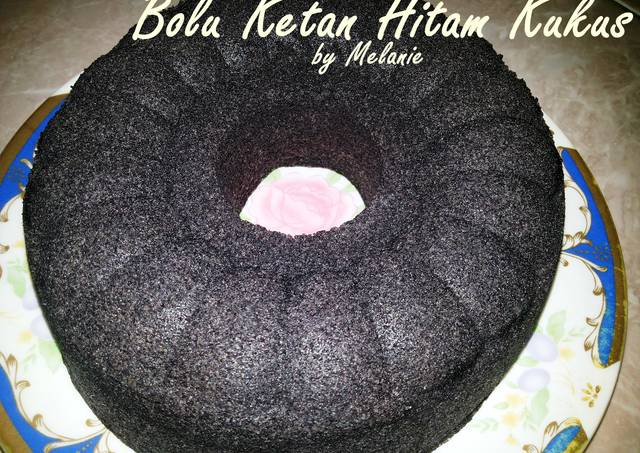 Bolu Ketan Hitam Kukus