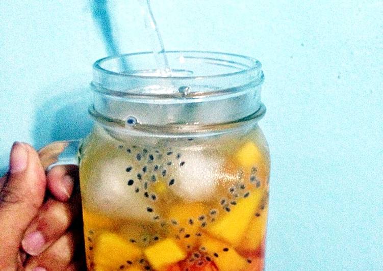 resep makanan Es Buah Suka-Suka