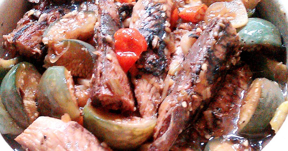 Resep Tumis Terong Bola Campur Pindang Tongkol oleh 