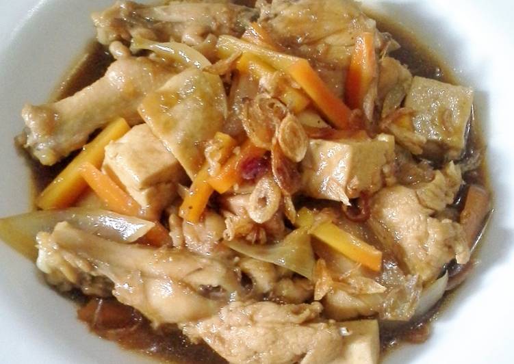  Resep  Ayam  tahu asam  manis  oleh Nova Cookpad