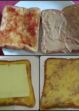 Roti Panggang Telur Mudah dan Cepat