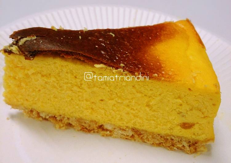 resep makanan Pumpkin Cheese Cake - Cheese cake Jepang