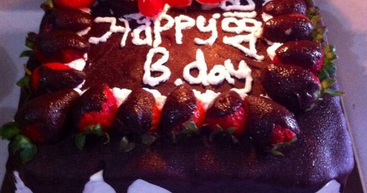 Resep Tiramisu birthday cake special Resep Tiramisu birthday cake special