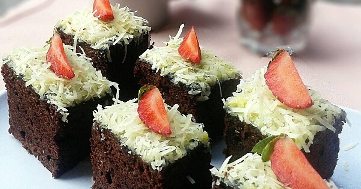Resep EGGLESS CHOCOLATE CAKE (no telur, no mikser, dikukus) Resep EGGLESS CHOCOLATE CAKE (no telur, no mikser, dikukus)