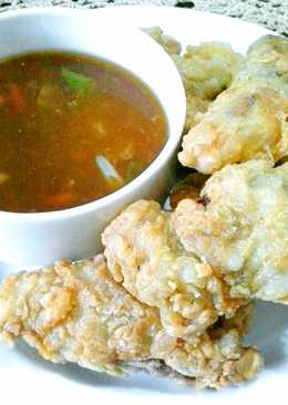 Ayam krispy saus asam manis