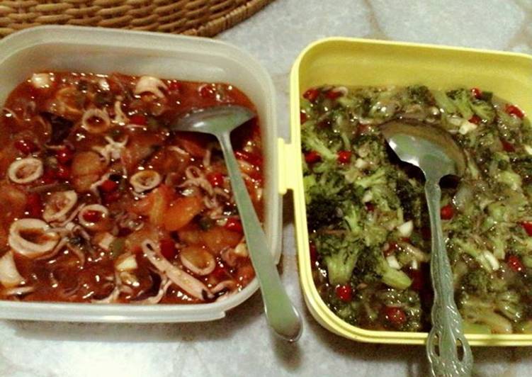 Resep Cumi Asam Manis Maknyuss - Praktis dan Lezat Oleh Ummu Ezra