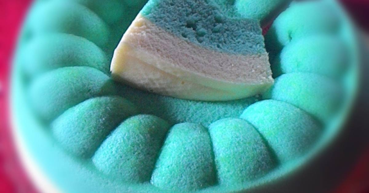 Resep Bolu Kukus Vanilla Blue Resep Bolu Kukus Vanilla Blue