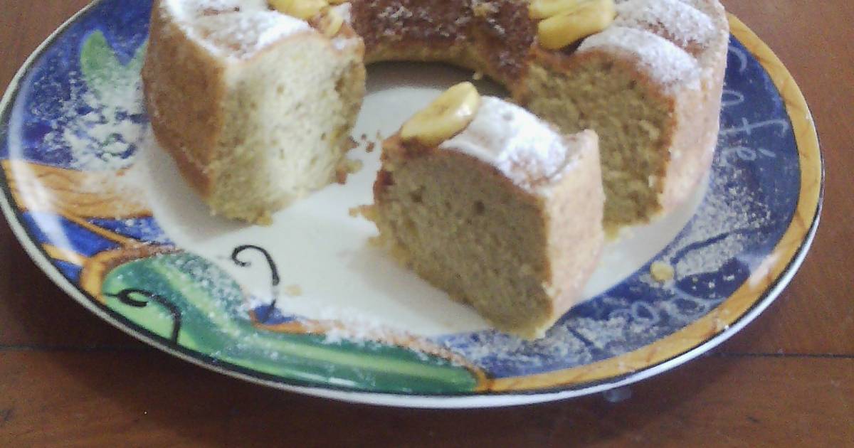 Resep Soft Banana Cake