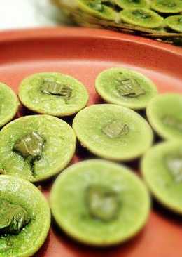 Kue Cubit Greentea topping Chocolate Greentea