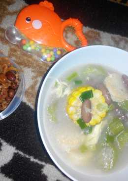 sayur oyong serabut telur