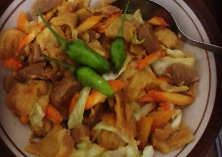 Resep Capcay Jawa 