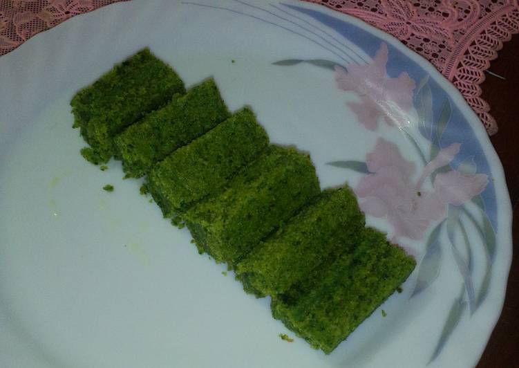 Resep Steamed Matcha Cake Dari Benita Vashti