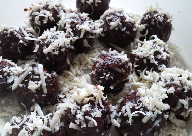 cara membuat Sweet Potato Cinamon Choco Cheese Ball