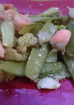 Salmon Tabur Sayur