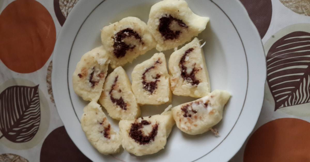 Resep getuk gulung isi meses keju