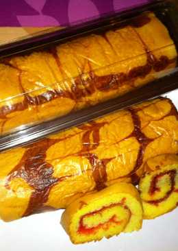 Bolu Gulung Batik (oven)