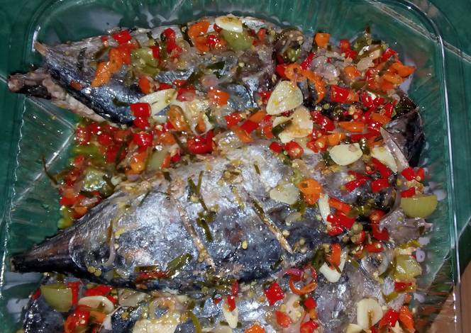 Resep ikan  cakalang  dabu dabu manado oleh Dian Pustika 