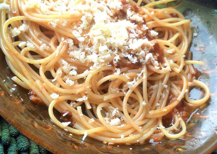 resep spagheti healthy for baby and family