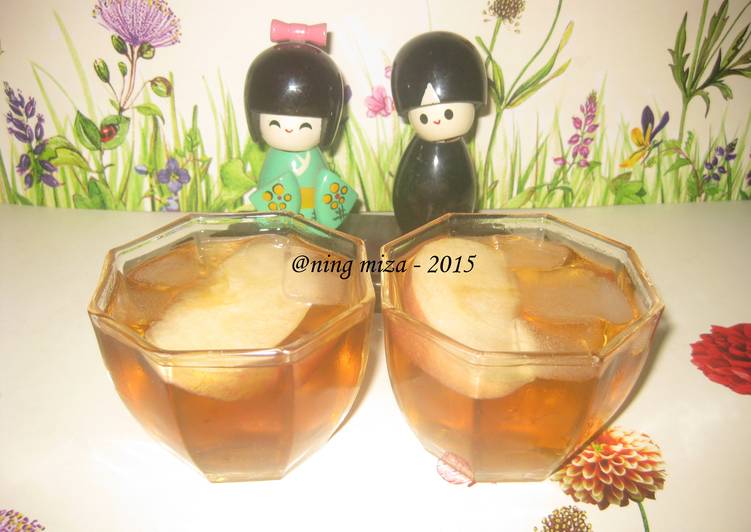 resep masakan Fresh Apple Tea