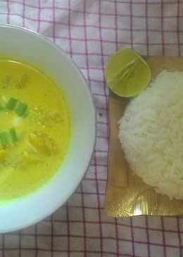 soto Betawi isi babat, ayam n daging