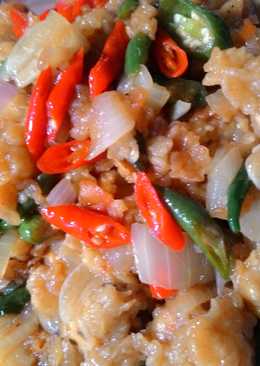 Cumi Goreng Saus Tiram