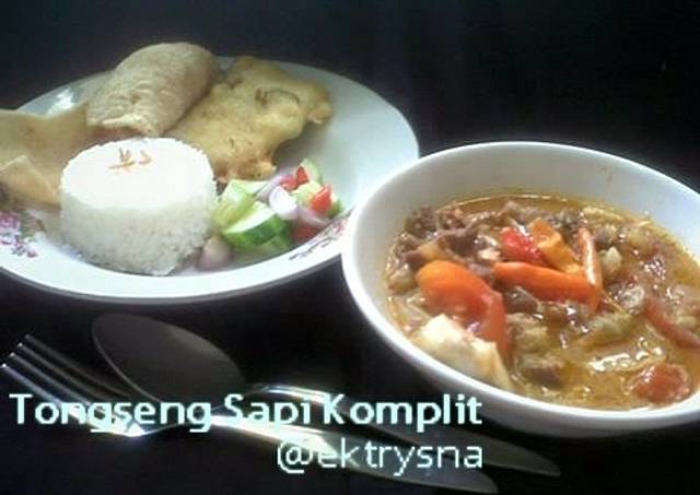 tongseng sapi komplit