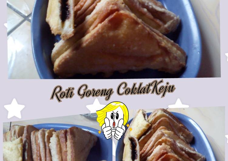 resep masakan Roti goreng coklat keju