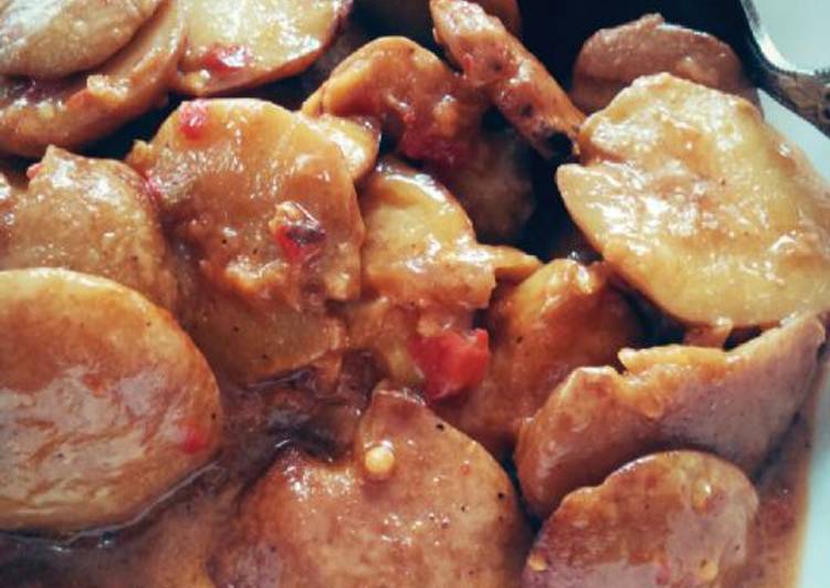 resep masakan Semur Jengkol Santan Pedas