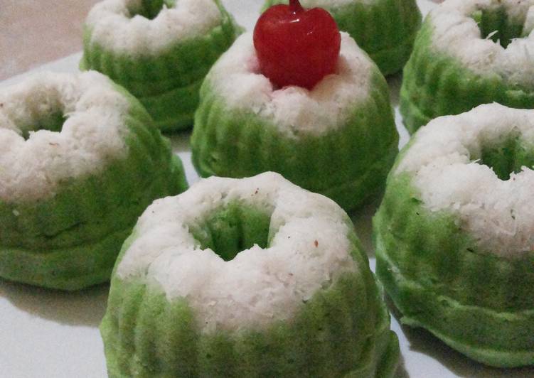 Resep Putu Ayu (tanpa santan) By Indah kitchen