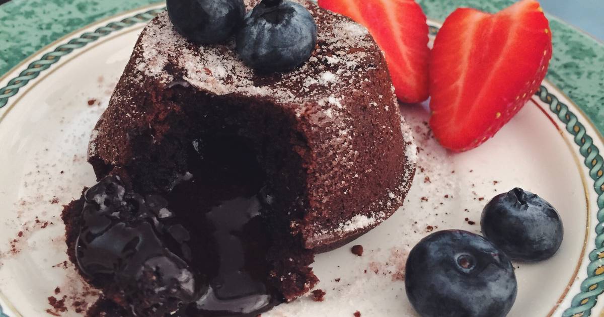Resep Extremely Easy Chocolate Lava Cake Resep Extremely Easy Chocolate Lava Cake