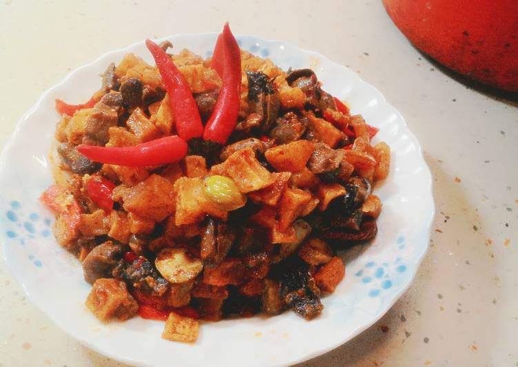  Resep SAMBEL GORENG KENTANG AMPELA ATI oleh DAPUR CIMOETZ 