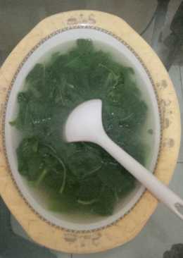 Sayur Bayam Kuah Bening