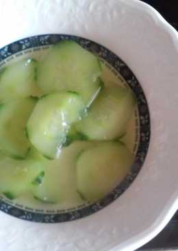 Sayur bening timun