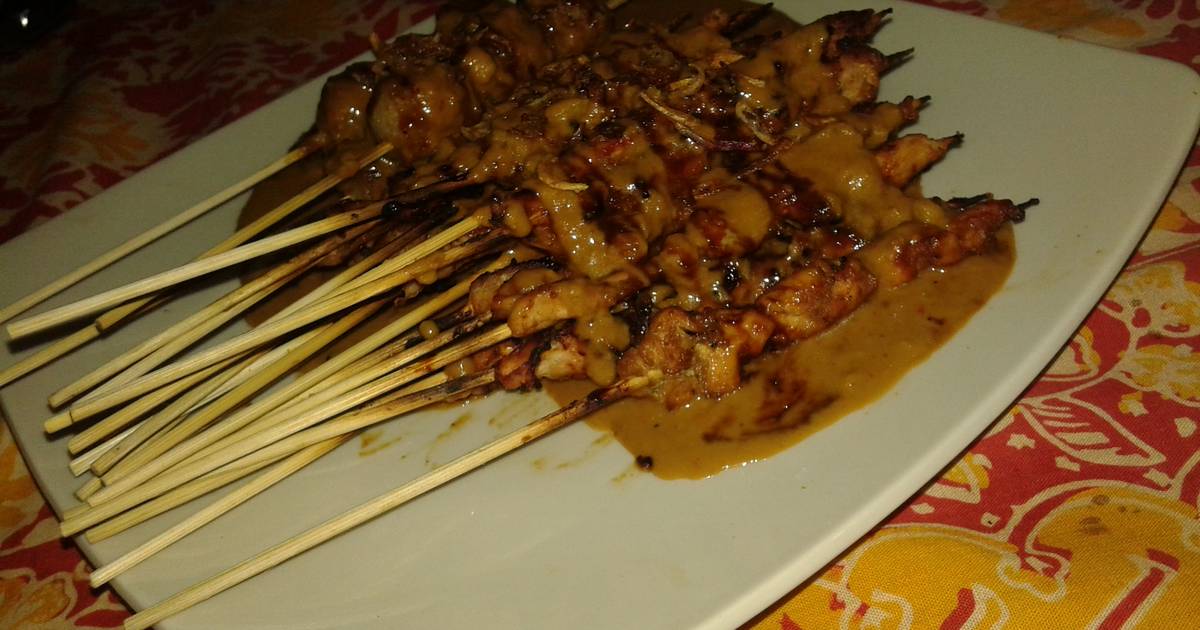 Resep sate  madura  ala chef oleh fatma dwi cahyaning tyas 