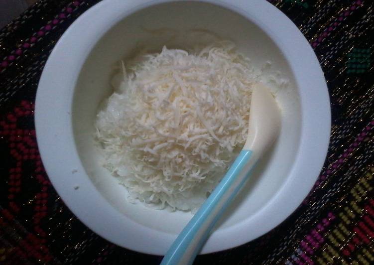  Resep Bubur lemu  topping keju MPASI oleh Kinandri Cookpad