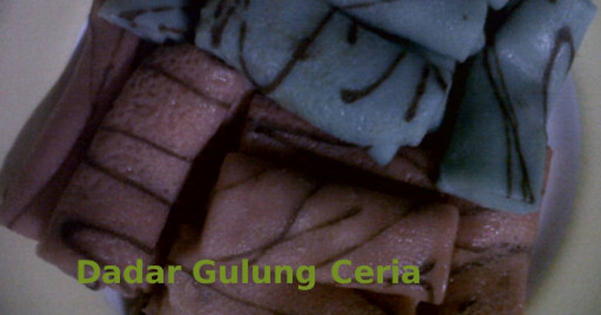 Resep Dadar Gulung Ceria