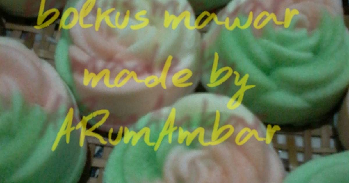 Resep Bolu Kukus Mawar Lembut