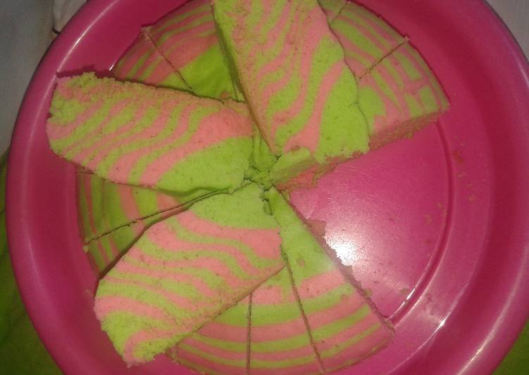 Resep bolu zebra kukus cantik By Ritnaningsih