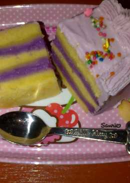 kue tart talas simple