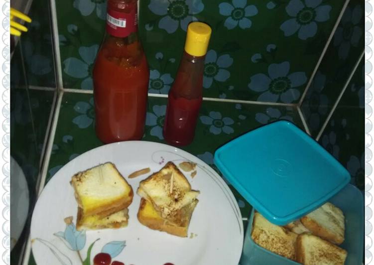 gambar untuk resep makanan roti panggang isi tuna bekal suami tercintaaaa