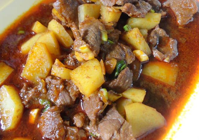 Daging Bumbu Pedas Manis