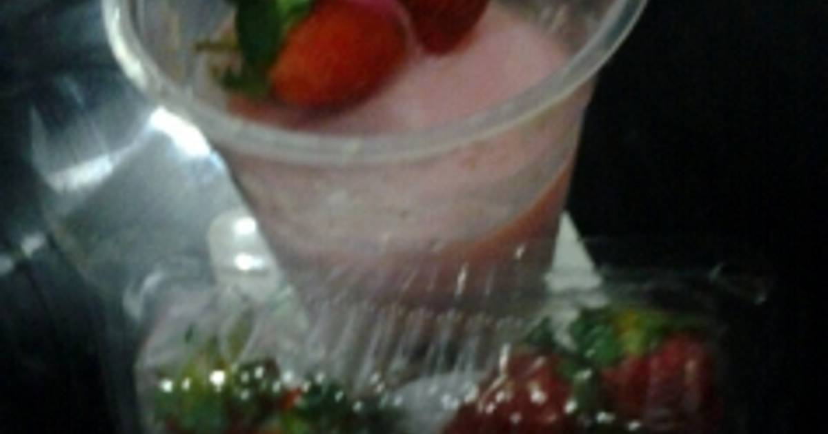 Resep Strawberry Smoothies