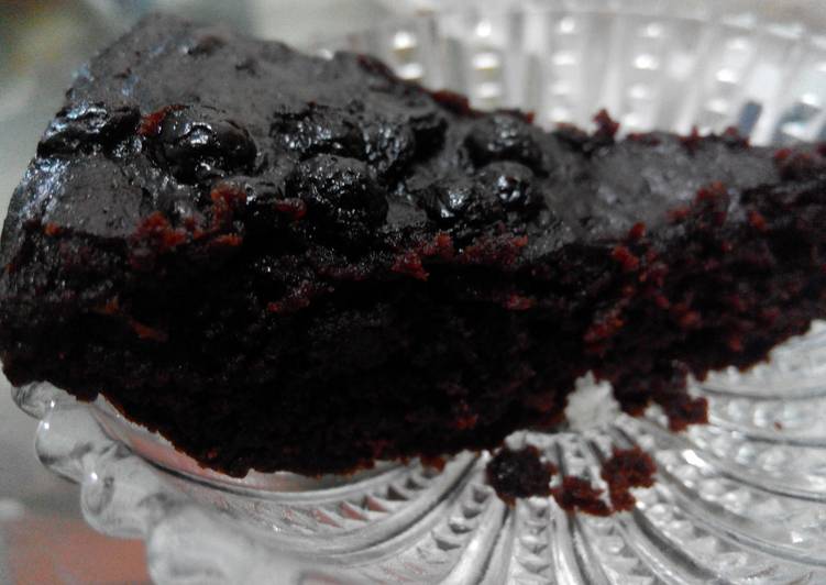 bahan dan cara membuat DARK BROWNIES COKLAT VERY VERY YUMMY... NO MIXER