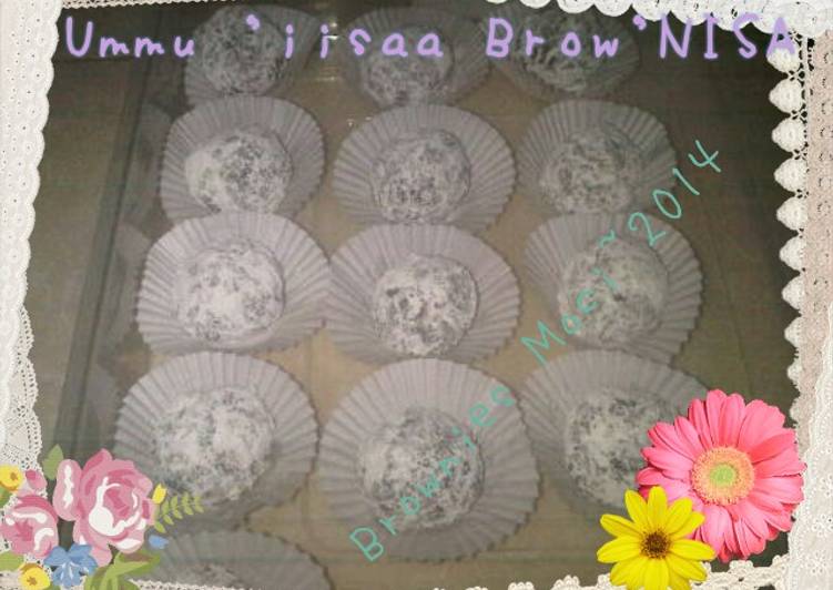 Resep Brownies Moci Kiriman dari Sahira BrowNisa