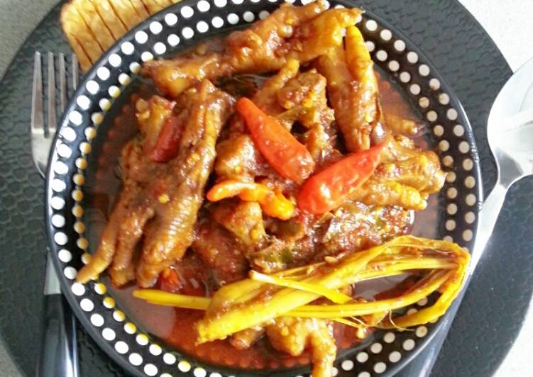 Ceker Ayam Rica Rica Hot Yummy Ceker Ayam Rica Rica Hot Yummy