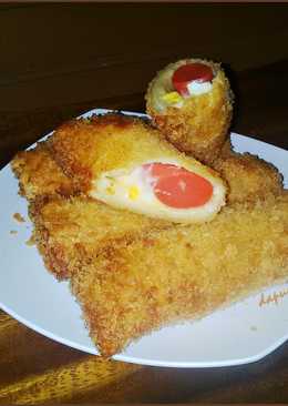 American Risoles Roti Tawar (Roti Tawar Goreng)